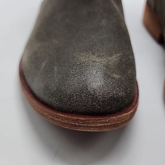 KORK-EASE RILEY LEATHER SUEDE BOOTIES TAUPE WOMEN'S 9 NWOB - Picture 6 of 16